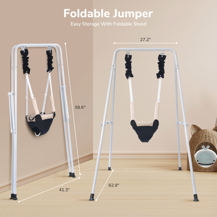 Free standing 2024 baby jumper